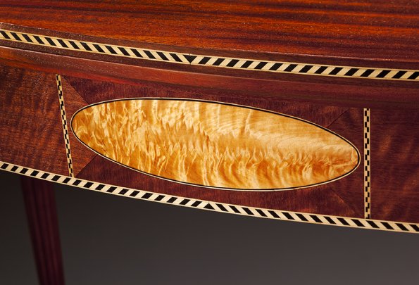Detail of Serpentine Side Table